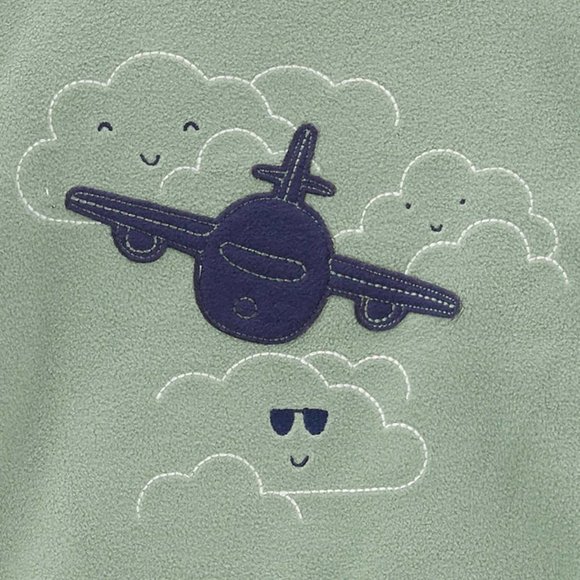 NWT Carters Kids 4-piece Pajamas, Airplane - Picture 4 of 4